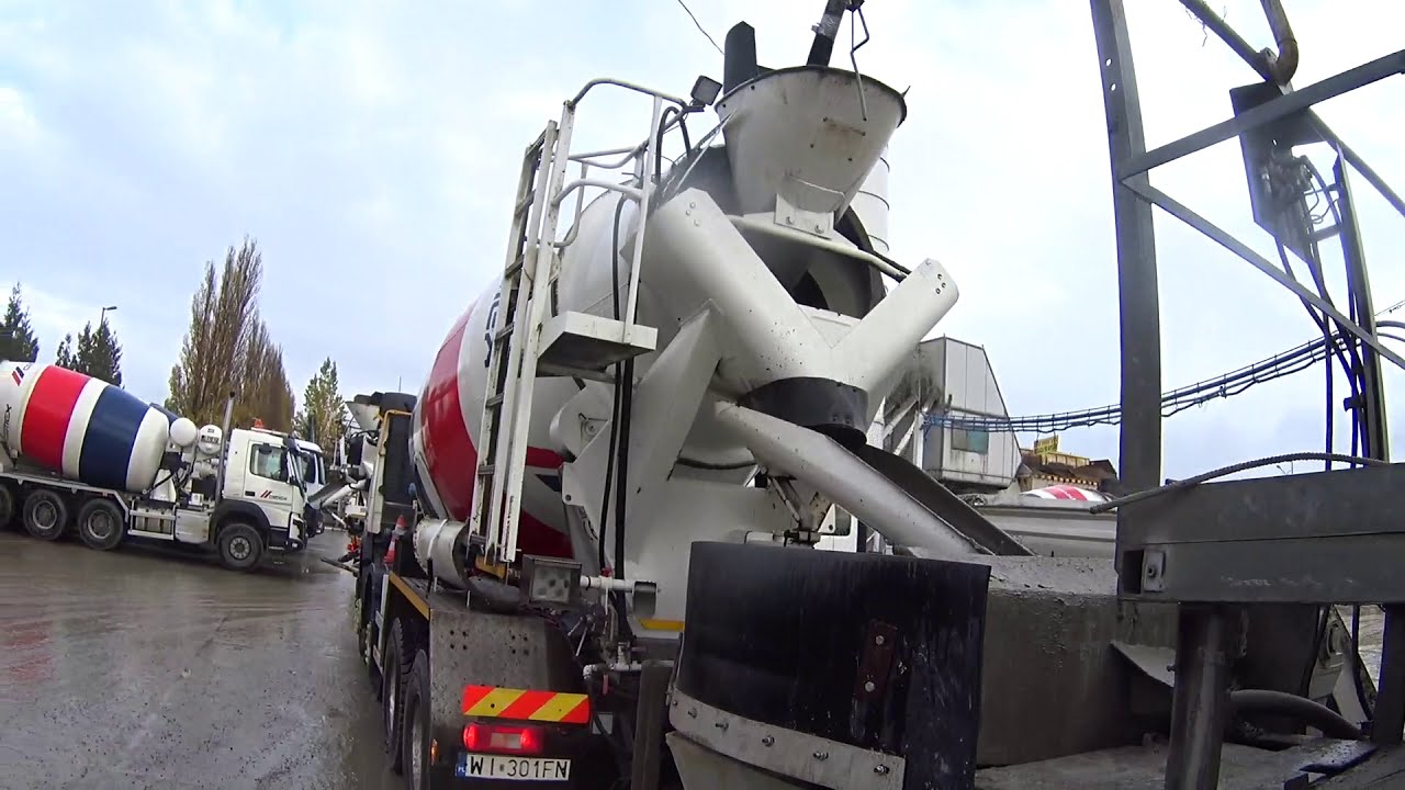 [Betonowóz] Recykling, czyli konczymy pracę lub co robimy z pozostałym betonem