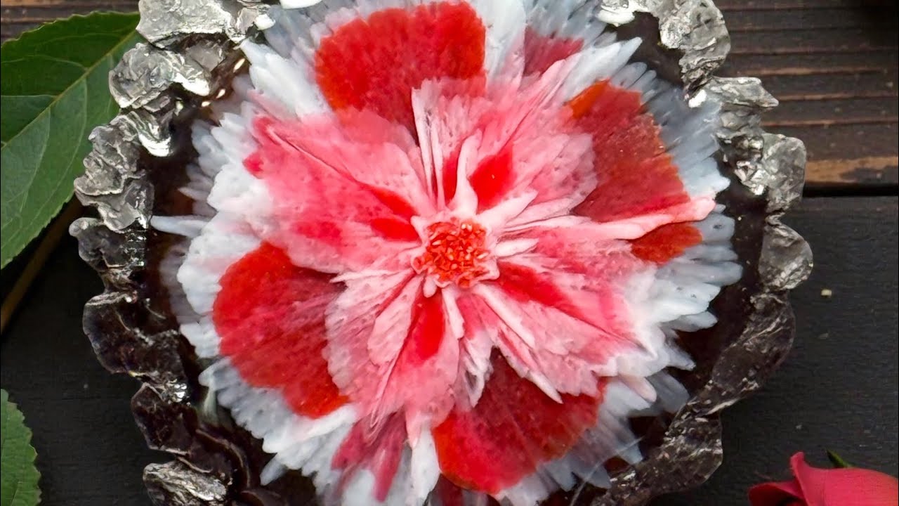 #422 Double Layer Bloom in Epoxy Resin