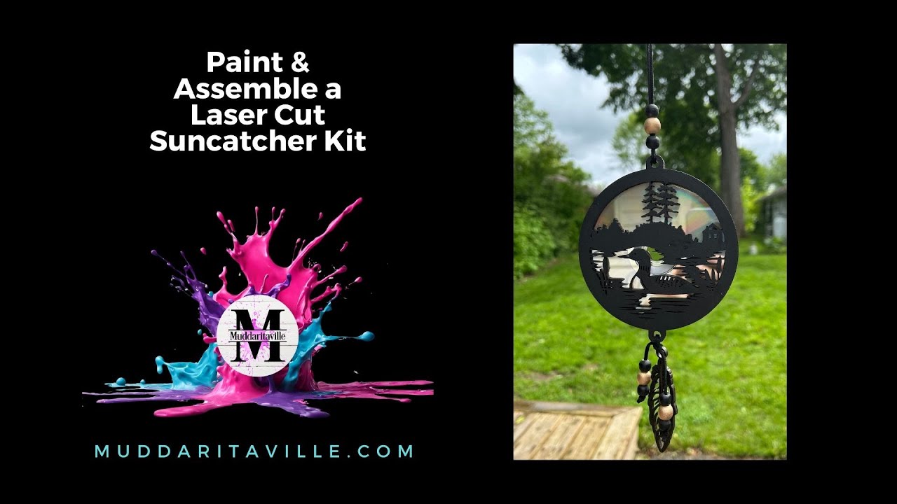 How to Paint & Assemble a DIY Suncatcher Kit Using Recycled DVDs