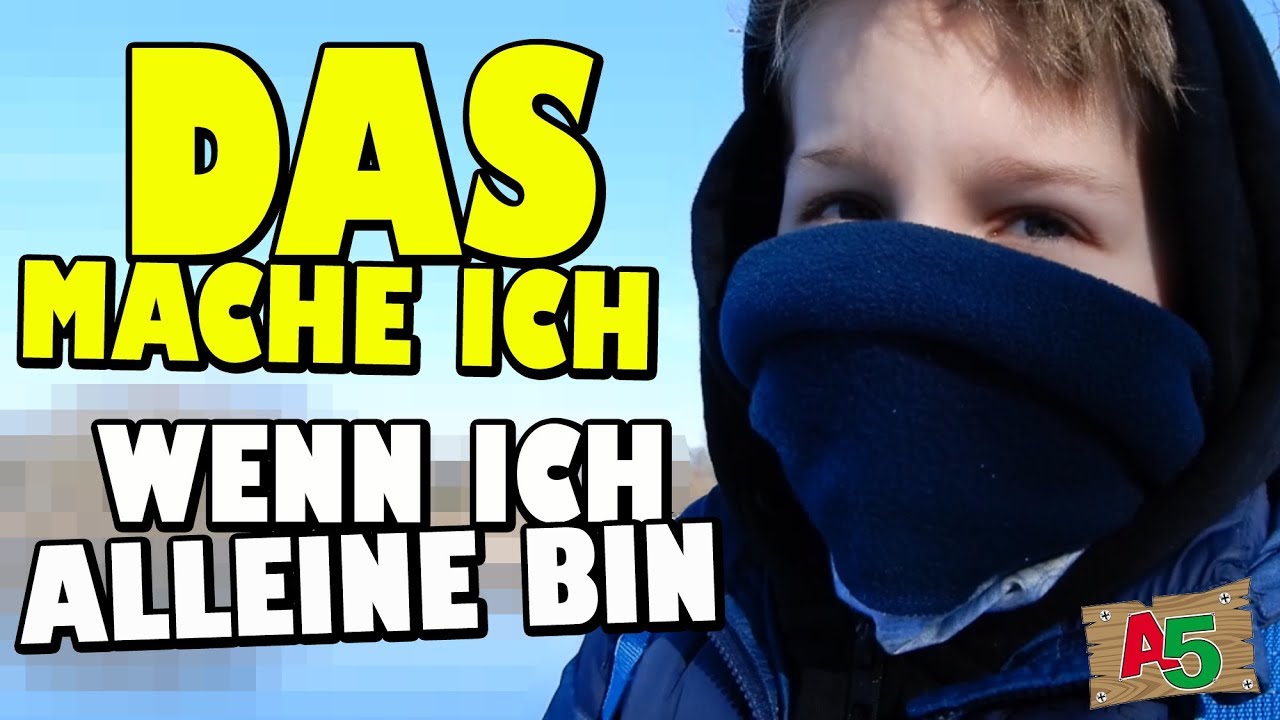 Das mache ich wenn ich alleine bin 👦 Ash5ive