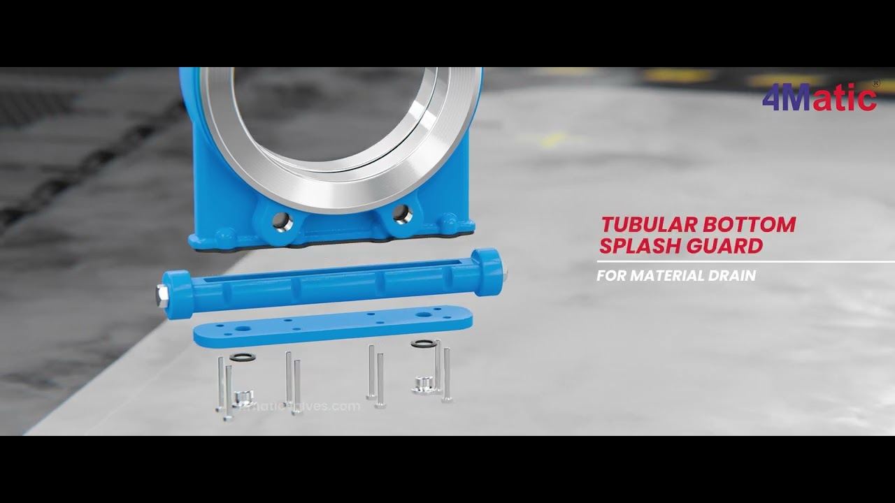 Knife Edge Gate Valves by 4Matic Valves - 4MCBN Series Mining