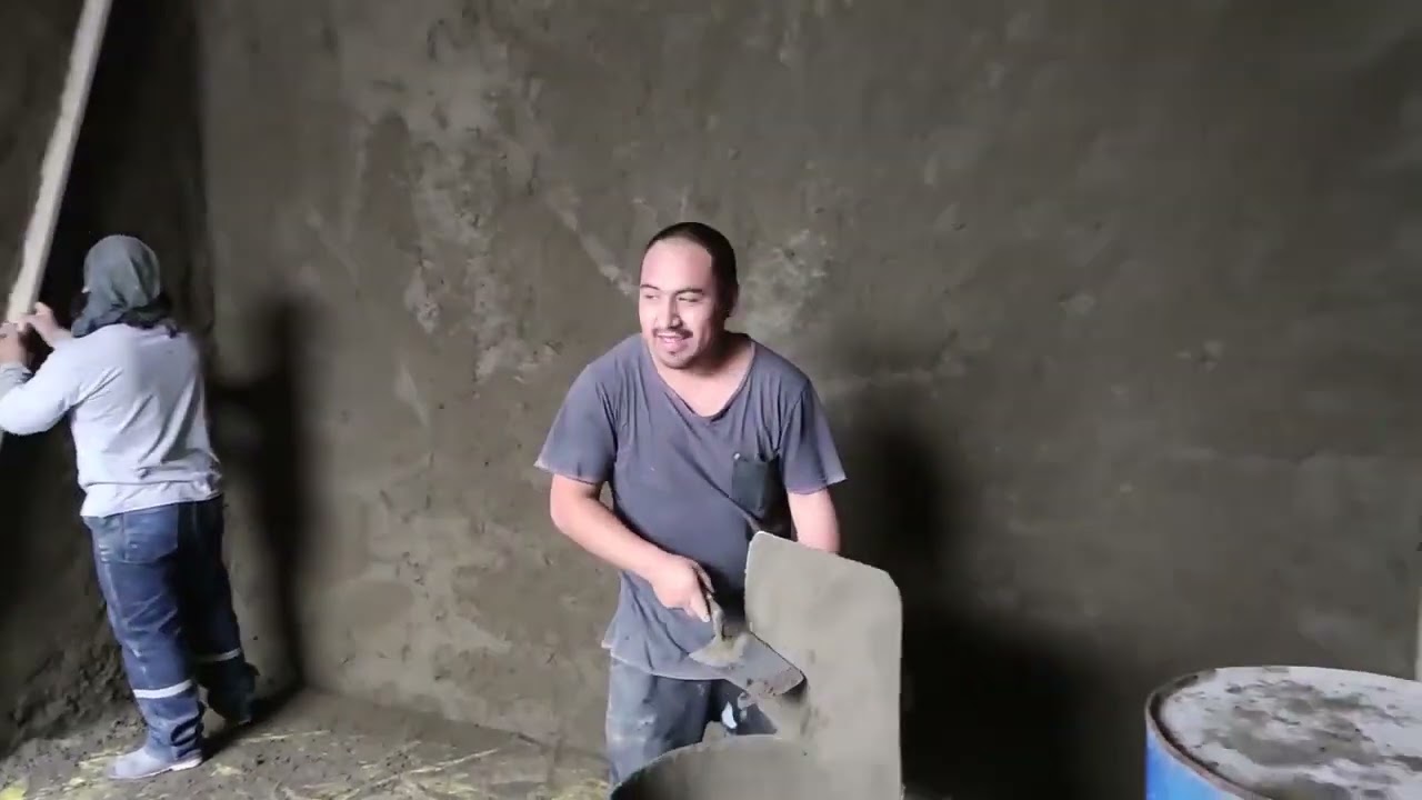 #duelo TARRAJEO DE PARED MAESTRO MONO VS MAESTRO POOH
