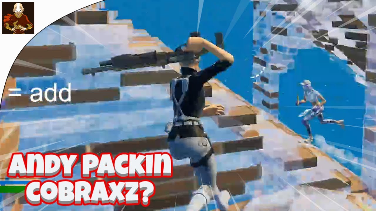 ANDY vs COBRAXZ😳 (1v1 ZONEWARS) [FORTNITE TOKEN/WAGER]