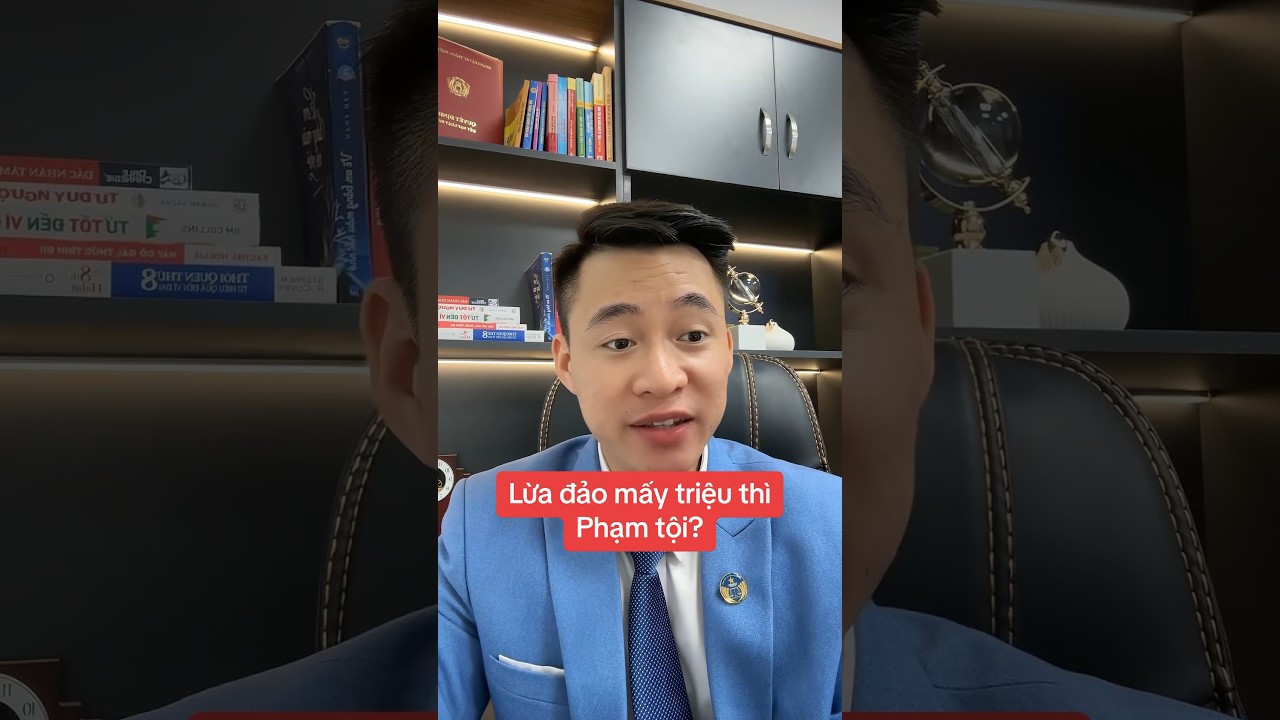 Tội lừa đảo chiếm đoạt t&agrave;i sản? #luatsuquangsang