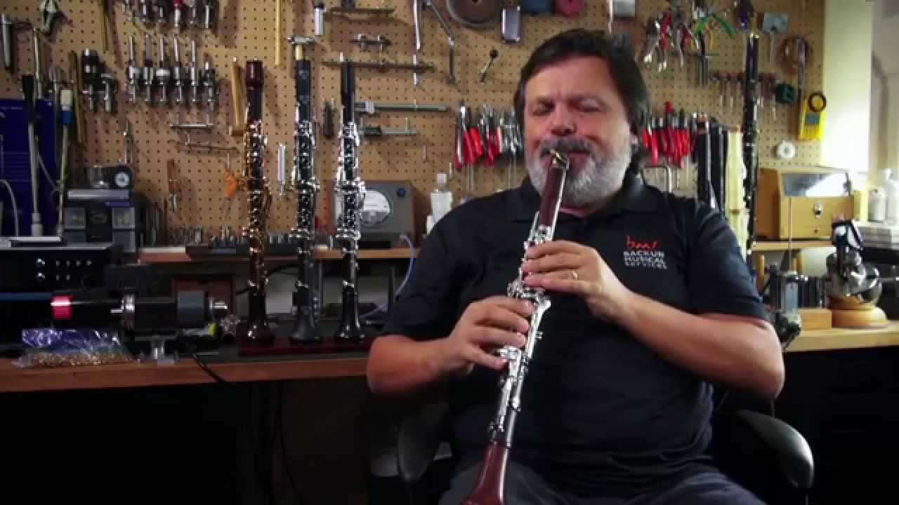 Backun Protege and Alpha Clarinets with Corrado Giuffredi