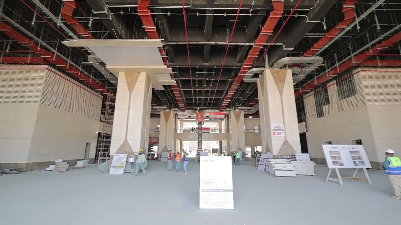مشروع محطة محمد نجيب Mohamed Naguib Station - Redcon Concrete Plus JV 03-2025