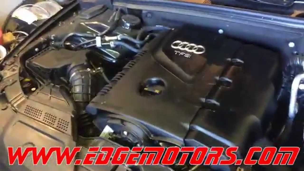 2009-2014 Audi A4 A3 Q5 VW Jetta GTI 2.0T tsi motor oil change and level check DIY by Edge Motors