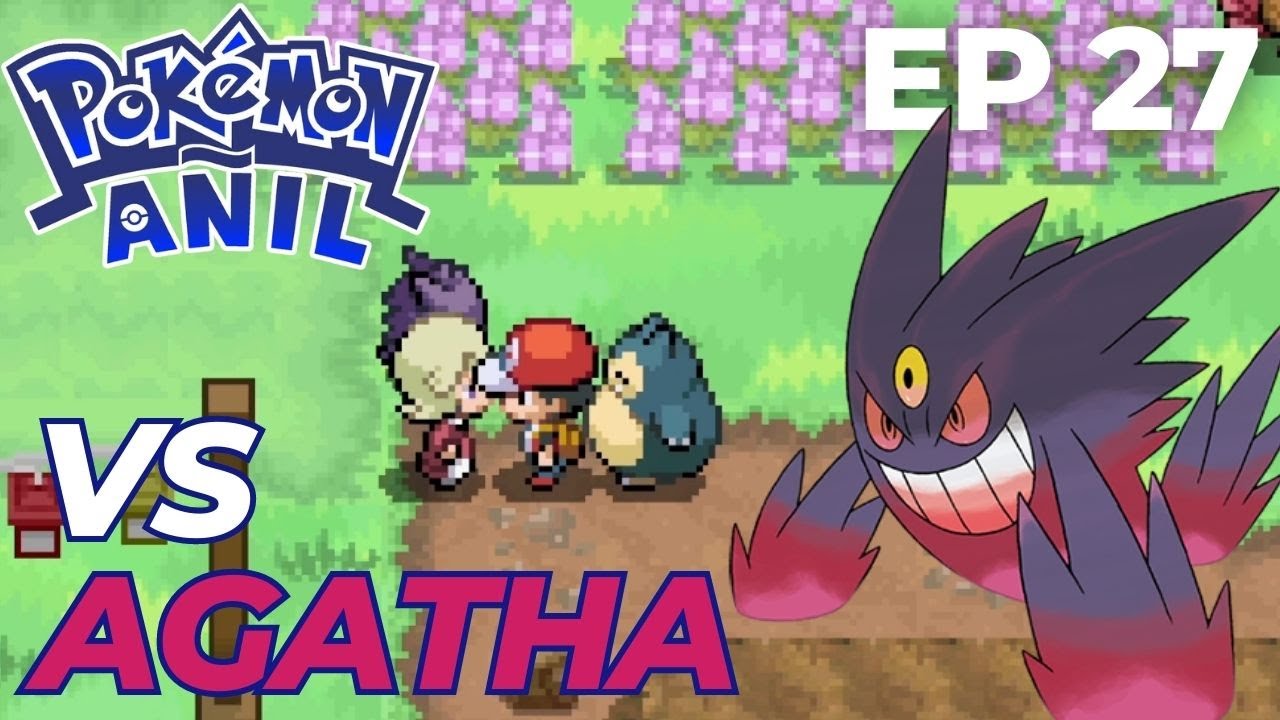 MEGAEVOLUCIÓN! COMBATE vs AGATHA y su MEGAGENGAR | POKEMON AÑIL NUZLOCKE en Español #27