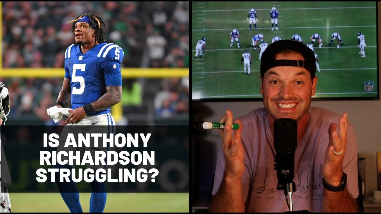 Is Anthony Richardson STRUGGLING? | Eagles Analysis & Breakdown!