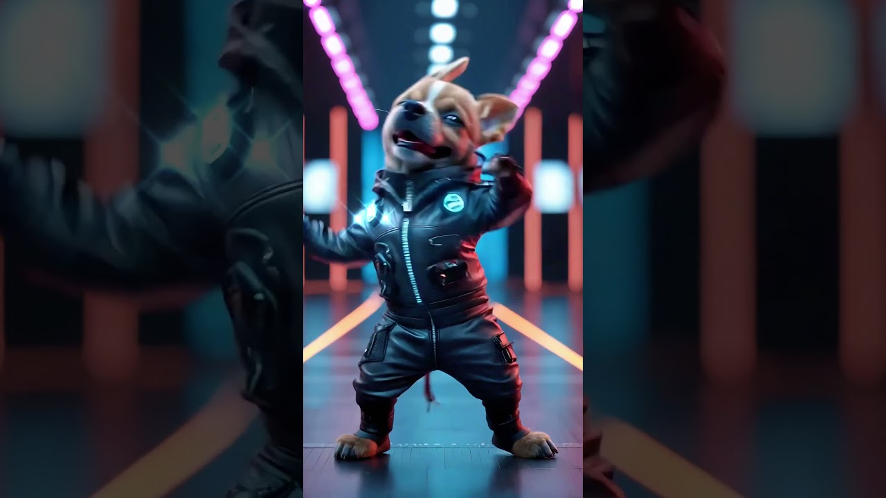 👉 Cyberpunk Dogs Take Over the Runway! 🐾💥 | Dog Fashion Show 2025
