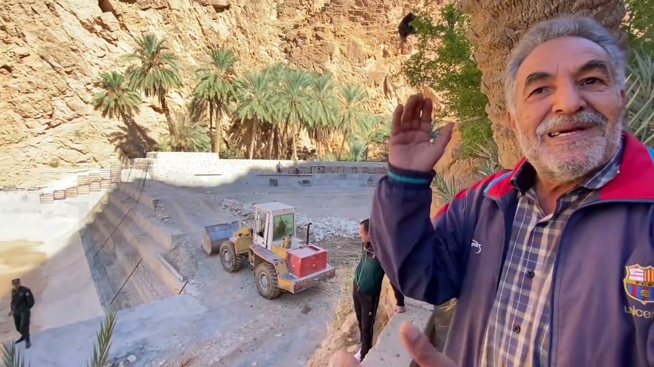 الرحالة خالد الجابر يزور مشونش مسقط رأس سي الحواس في بسكرة
