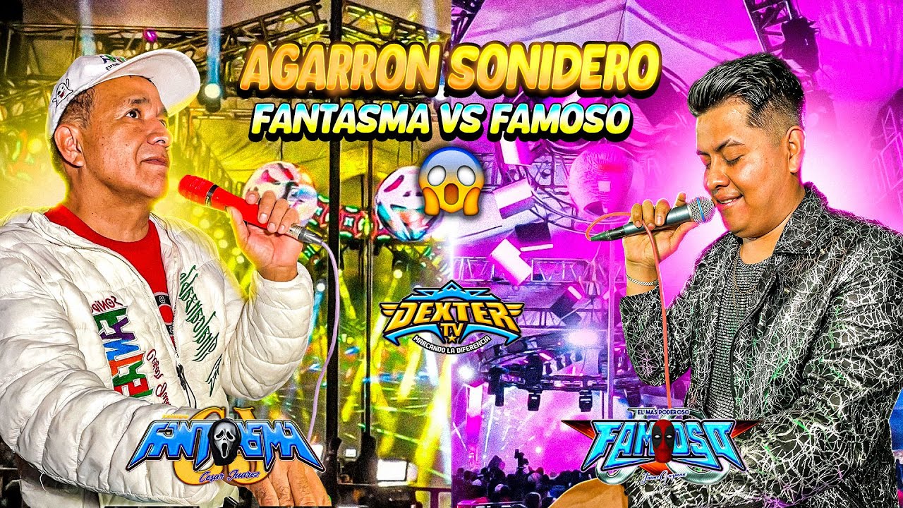 AGARRON SONIDERO  ~ SONIDO FANTASMA VS  SONIDO FAMOSO ((EXITOS SONIDERO))