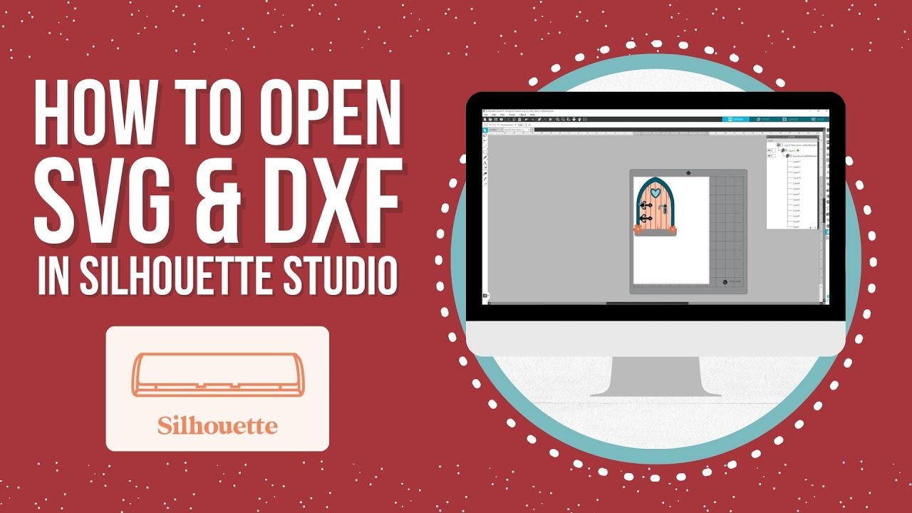 How to Open SVG Files in Silhouette Studio ⭐ & When to use DXF Files