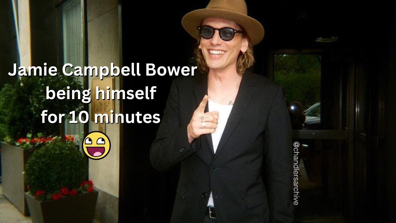 Jamie Campbell Bower being himself for 10 minutes straight