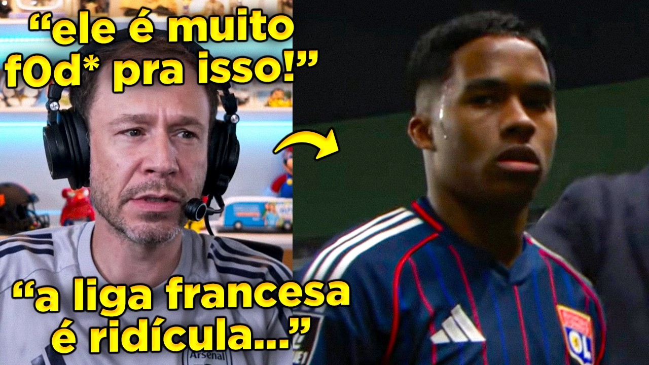 🤣LIGA FRANCESA É UMA PIADA MESMO! MÍDIA REAGE À PERSEGUIÇÃO COM ENDRICK NA LIGA FRANCESA!