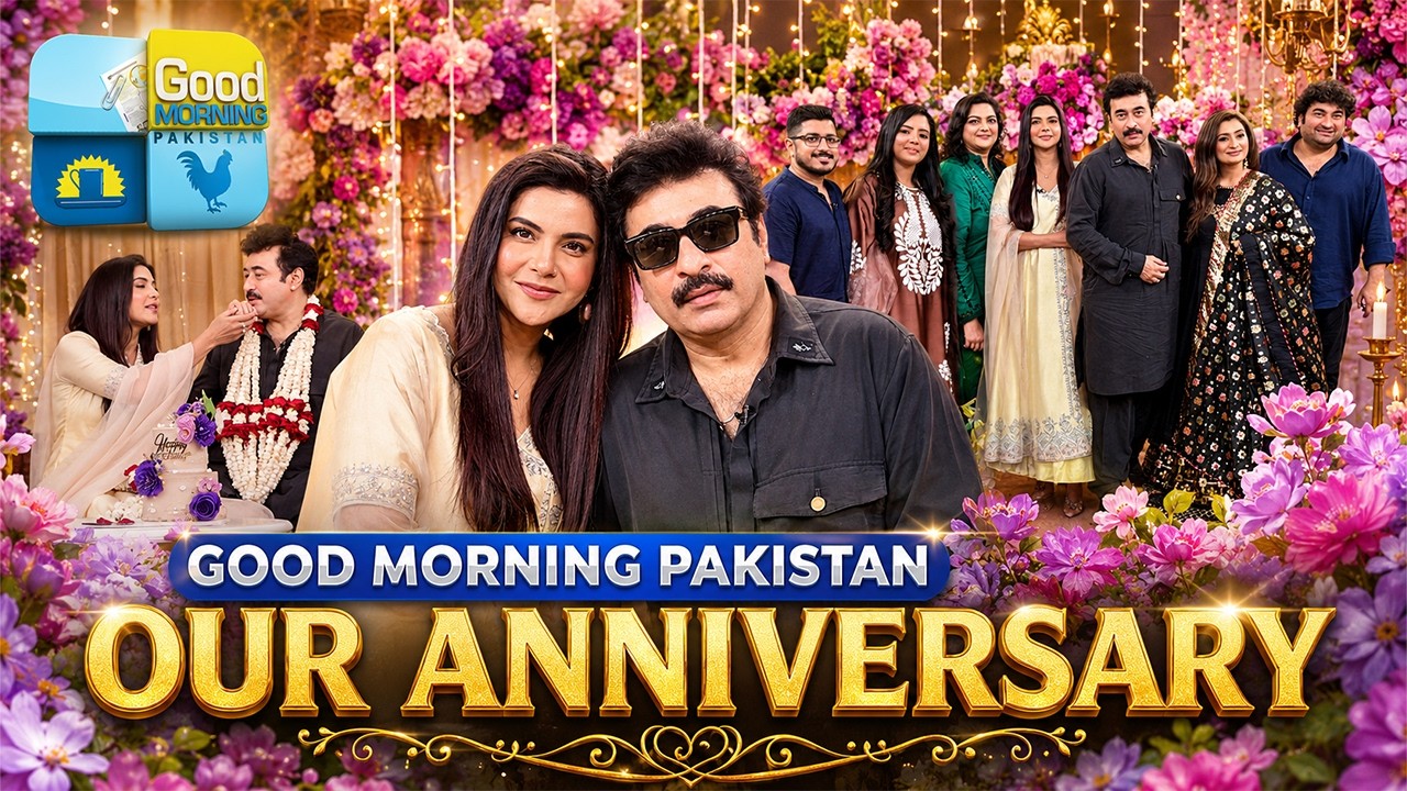 Anniversary Vibes On Good Morning Pakistan | Farid Nawaz Productions