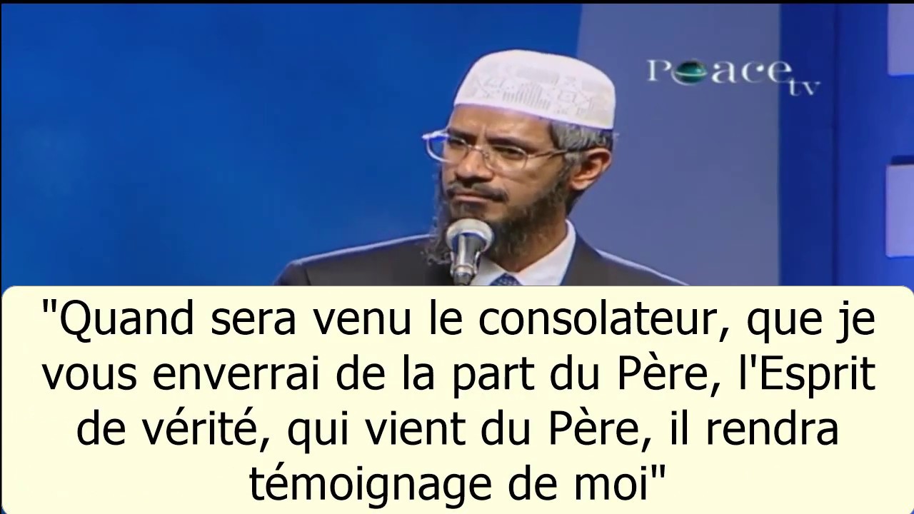 Qui est le #consolateur , le #paraclet ? - #Proph&eacute;tie de l&rsquo;#&Eacute;vangile