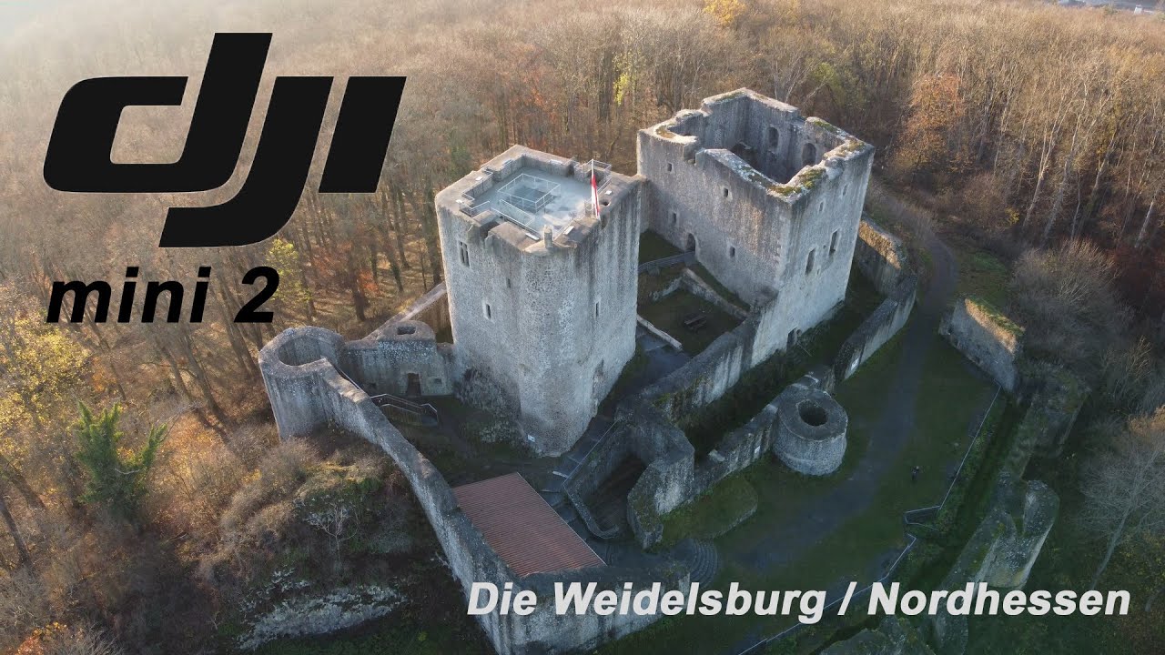 Die Weidelsburg im Herbst, aufgenommen mit DJI mini 2 | Schnitt: DaVinci Resolve 17