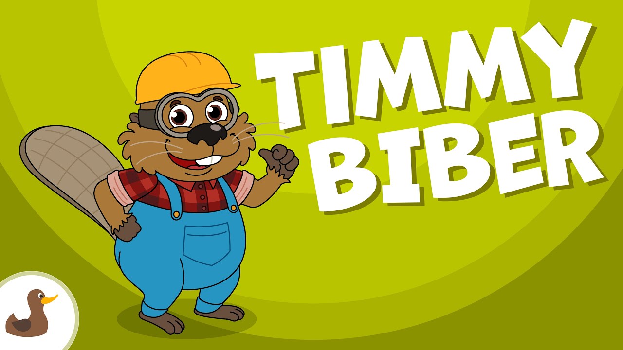 Timmy Biber | Lustige Tierlieder | Lila Luftikus | Sing Kinderlieder