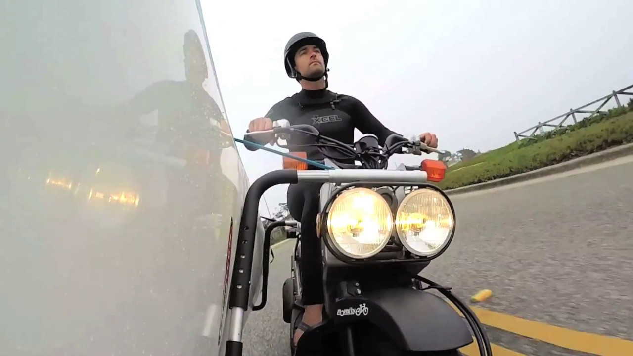 MBB Moped Rack Installation