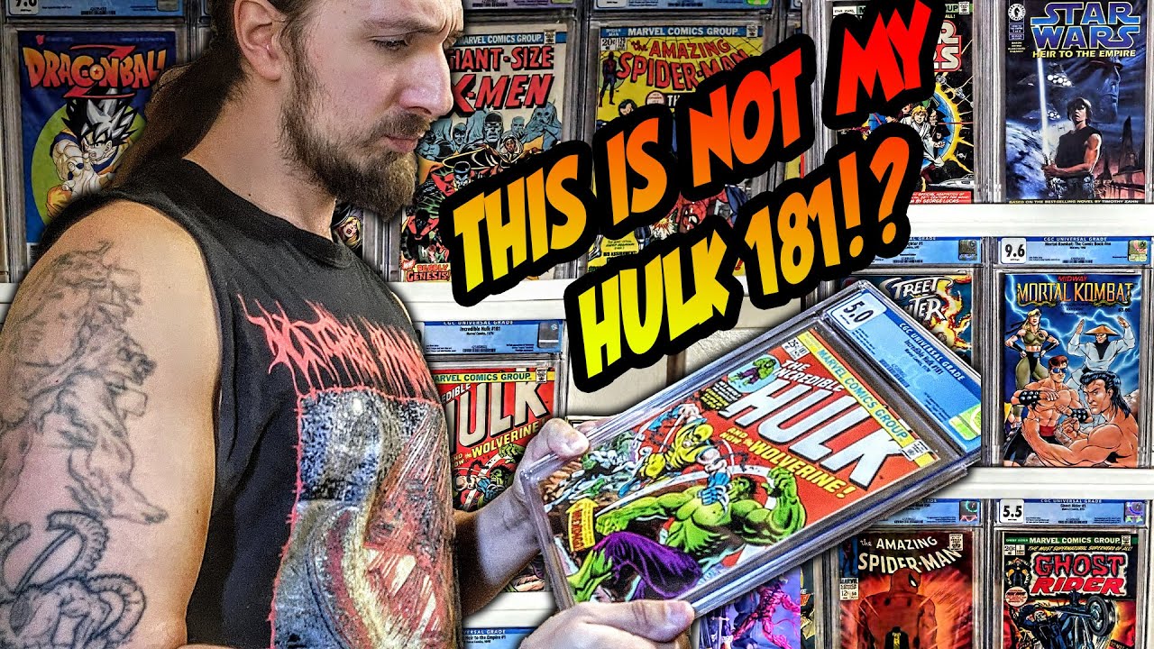 CGC Sends Me The Wrong Hulk 181? - My first submission - Speed Metal Grading!?