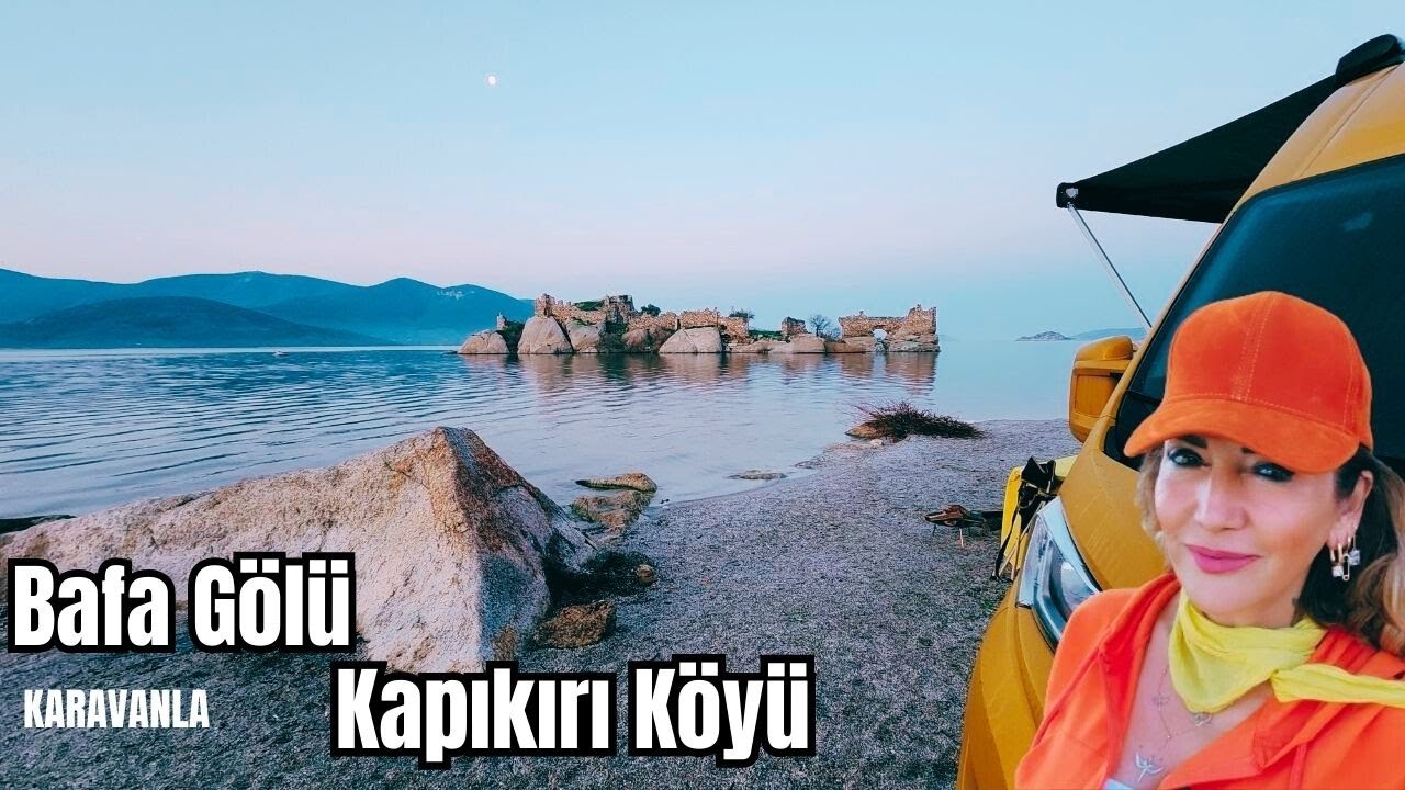 Karavanla Bafa Gölü Kapıkırı Köyü'nde ücretsiz kaldık. AMA !!!