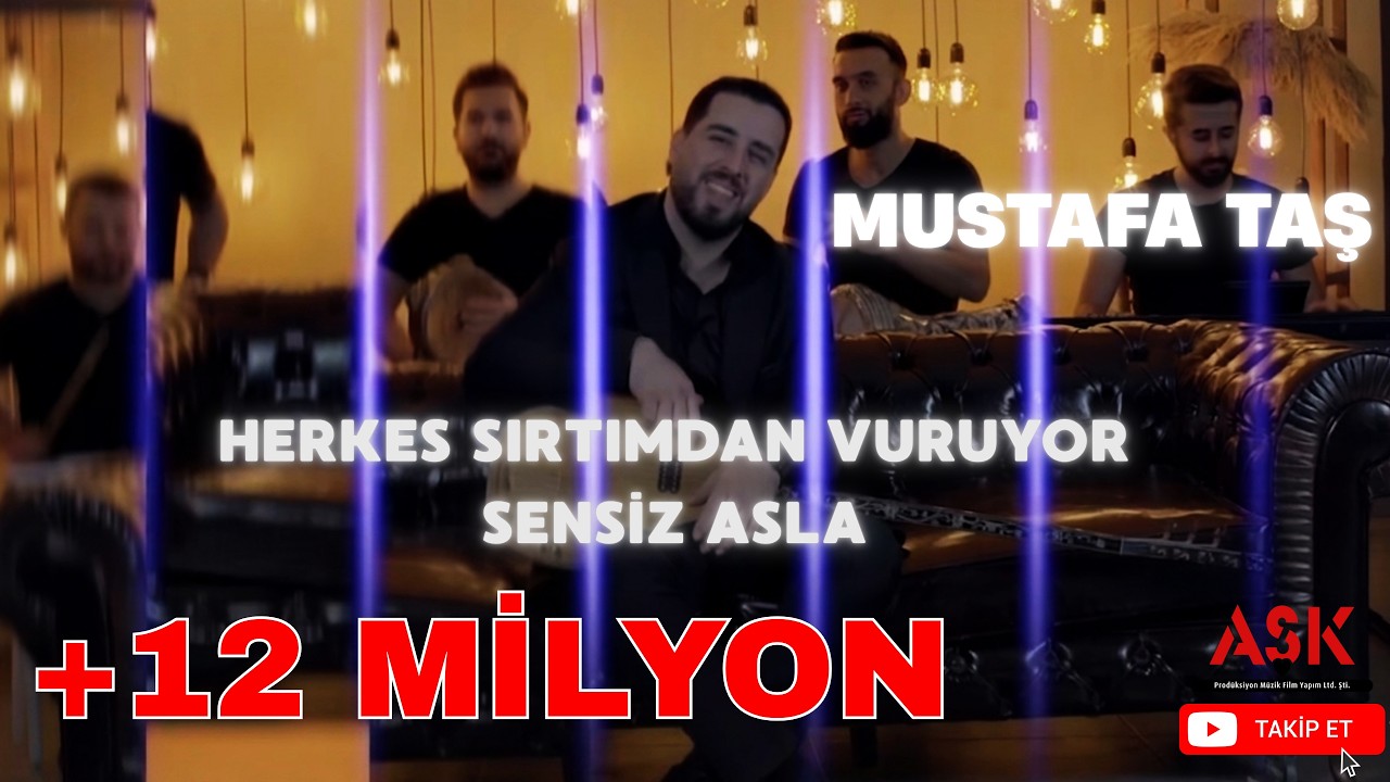 Mustafa Taş ( Pot ) Herkes Sırtımdan Vuruyor / Sensiz Asla #aşkprodüksiyon #yeniklip #Oyunhavaları