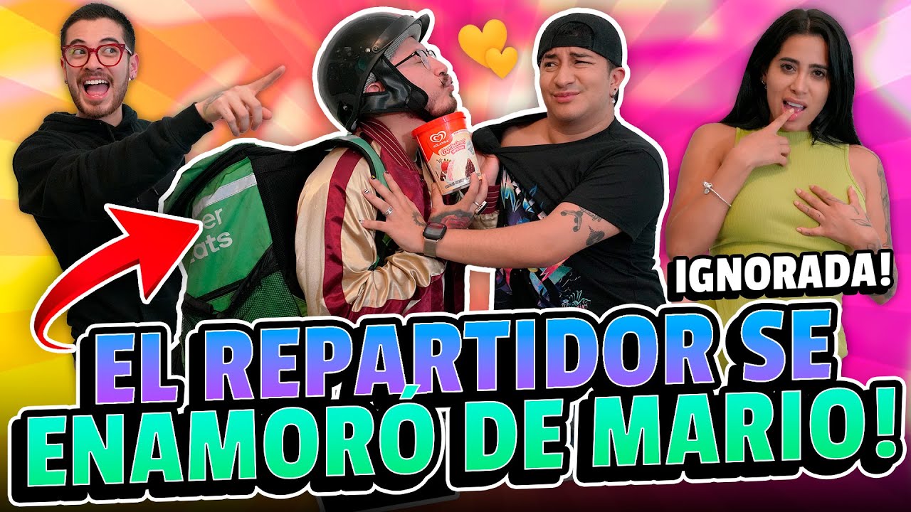 EL REPARTIDOR SE ENAMORÓ DE MARIO AGUILAR 😱| que inicie la batalla de bromas 😈