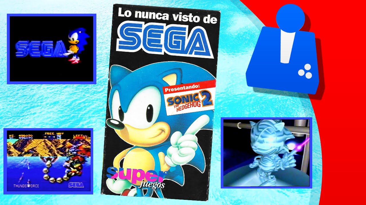 SEGA in Spain! SEGA Promotional Tape 1992 (w/ Beta Footage & Bad 3D Renders)
