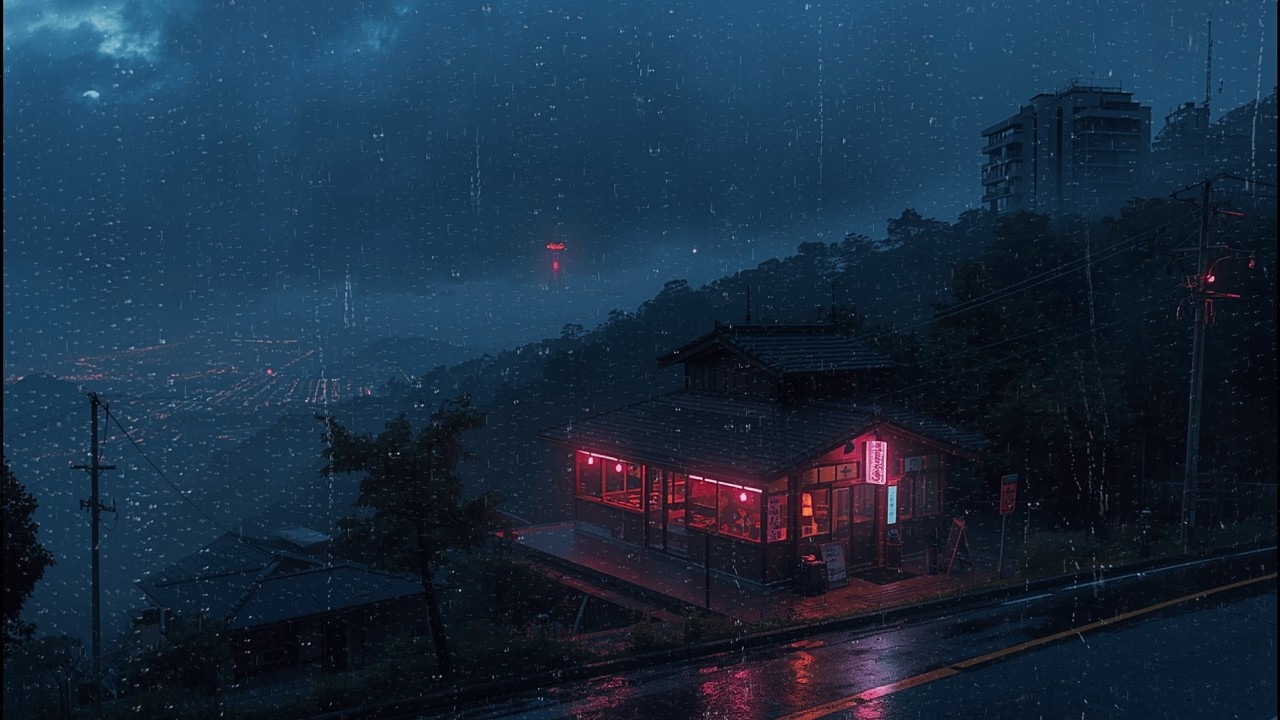 Rainy Lofi Ambience 🌧️ Quiet Focus Beats | Study, Sleep, Focus
