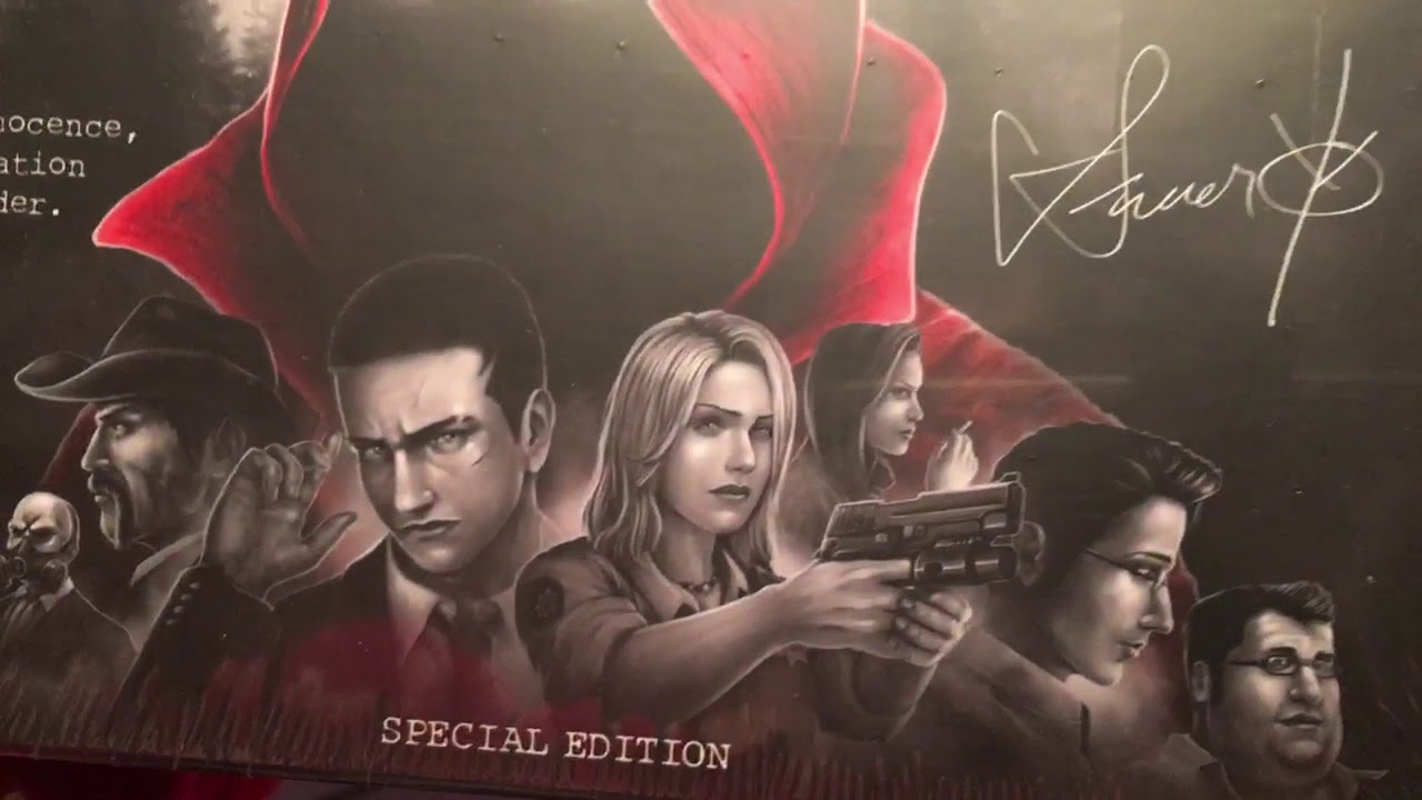 Deadly Premonition: The Board Game unboxing (Kickstarter)