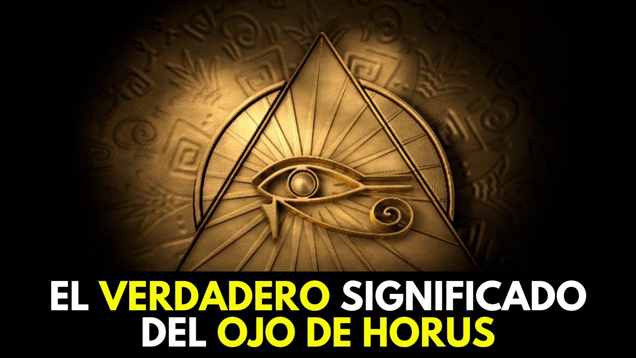 Significado del ojo de Horus  Mitolog&iacute;a Egipcia Udjat