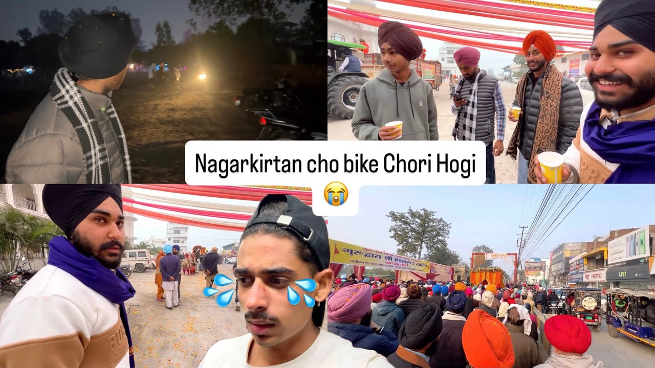 Nagarkirtan cho bike chori hogi😭#viral 