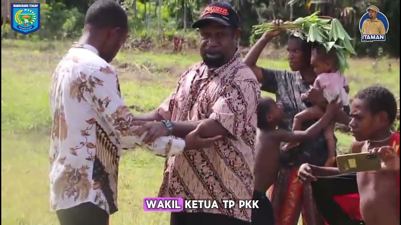 ‼️Disambut Haru Warga Pedalaman, Wabup Itaman Thago Tinjau Lapangan Terbang Birundo.