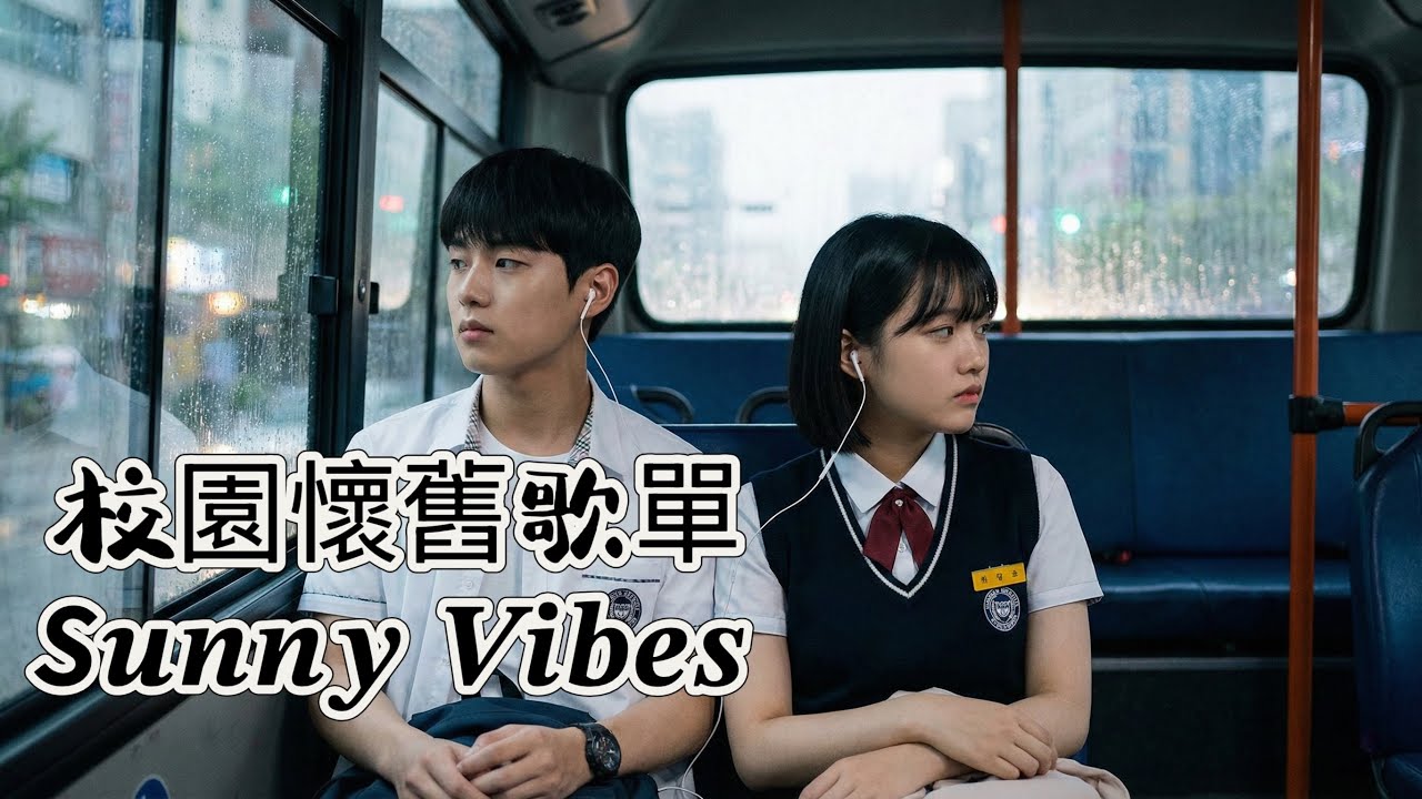 【校園回憶】那年雨中的公車，與我們沒說出口的告白 | 懷舊校園歌單 | 那些年我們錯過的初戀 | 治癒、遺憾、純愛 C-Pop #療癒系歌單 #放鬆音樂 #深夜感性 #抒情歌單 #沉浸式聽感