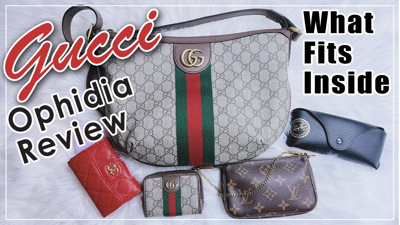 GUCCI OPHIDIA BAG *Review & What Fits Inside*