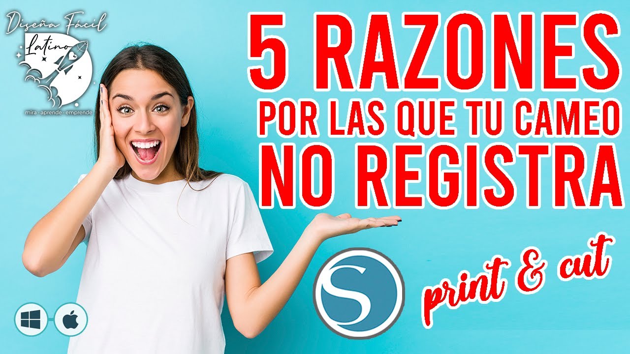 5 Razones por las que tu Cameo/Portrait no registra