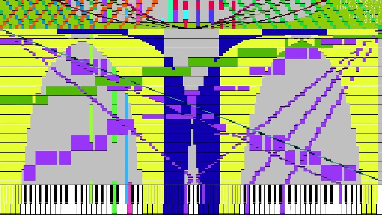 [Black MIDI] The Final Countdown - 2,02 Million Notes - BlackHawk580 & Ardi BMI Official