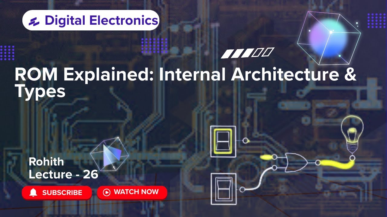 26 ROM Explained: Internal Architecture & Types