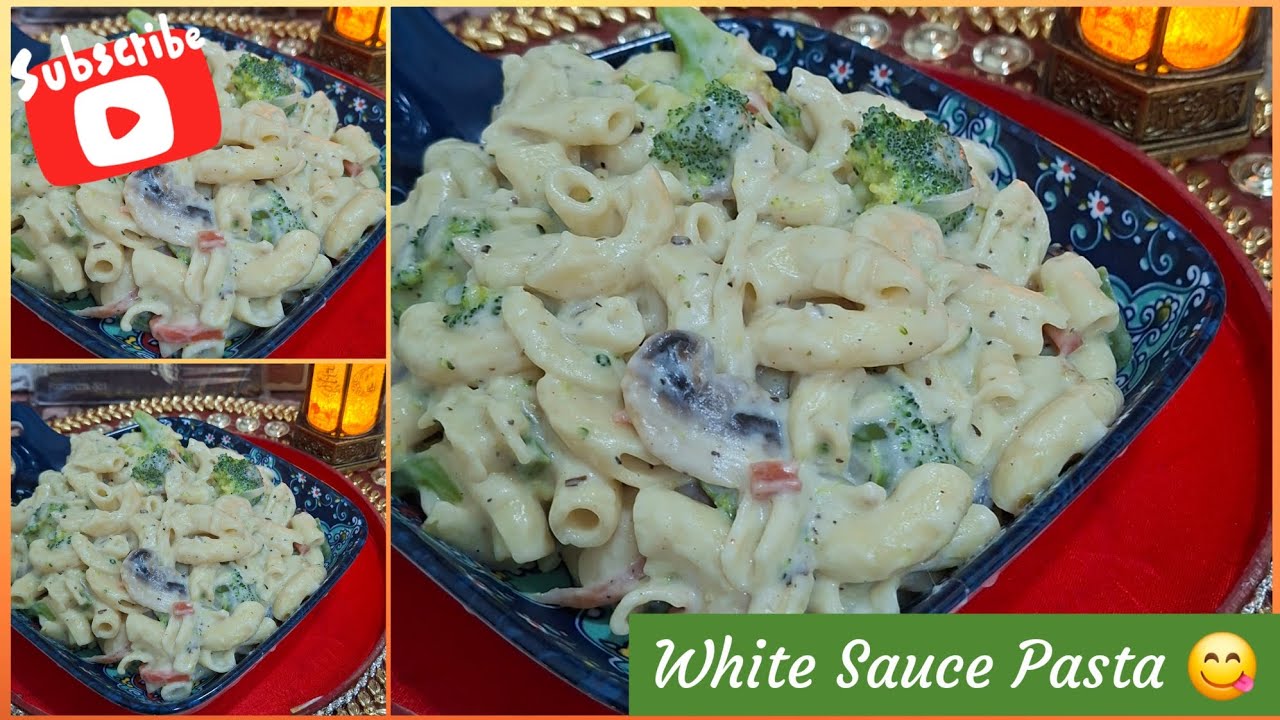 Creamy White Sauce Pasta | Restaurant Style Pasta at Home 🍝
