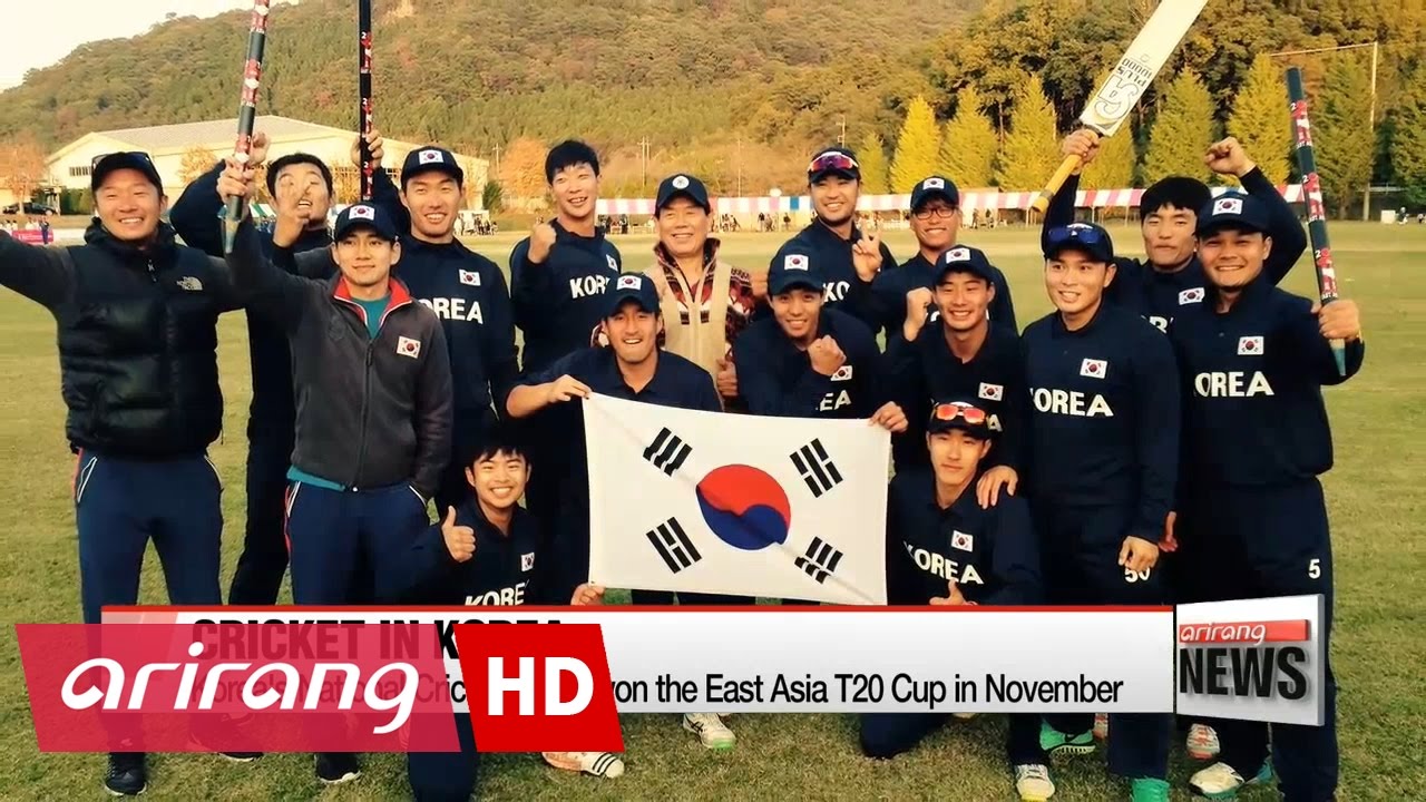 Korea's national cricket team taste first international success