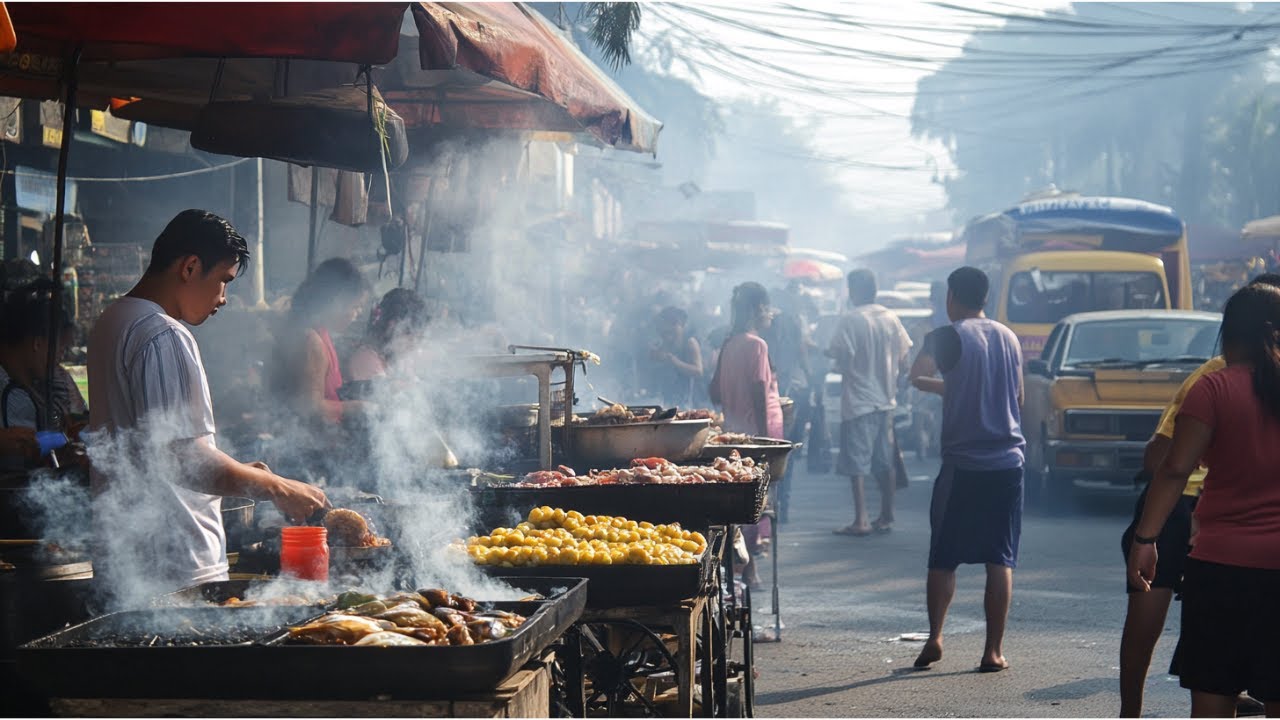📍 Discover Cebu's CHEAPEST Night Market | Philippines Walking Tour in 4K HDR