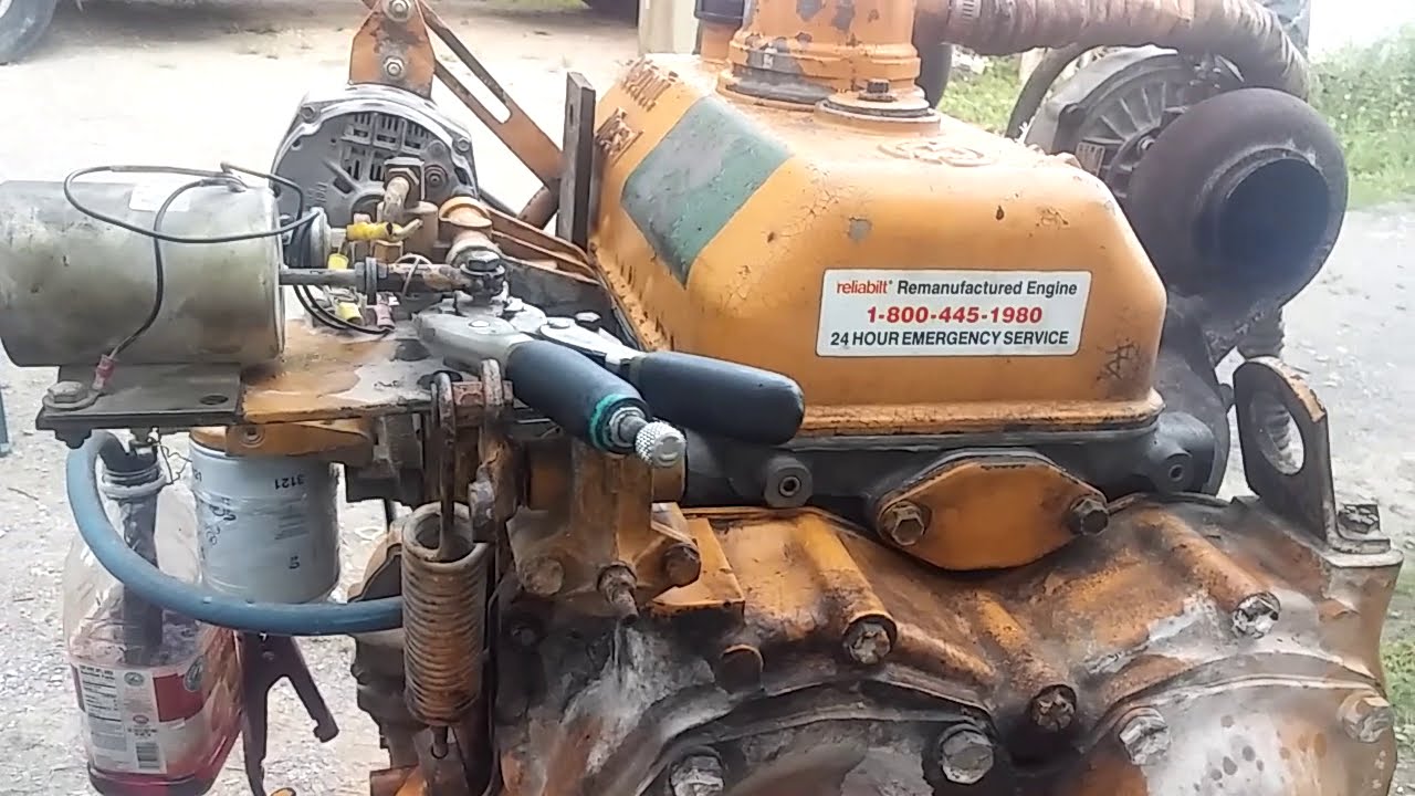 Cold Start Detroit Diesel 353T Silver