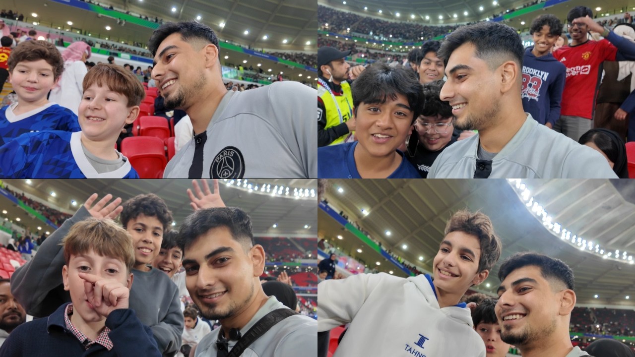 На благотворительном матче меня окружила толпа фанатов.