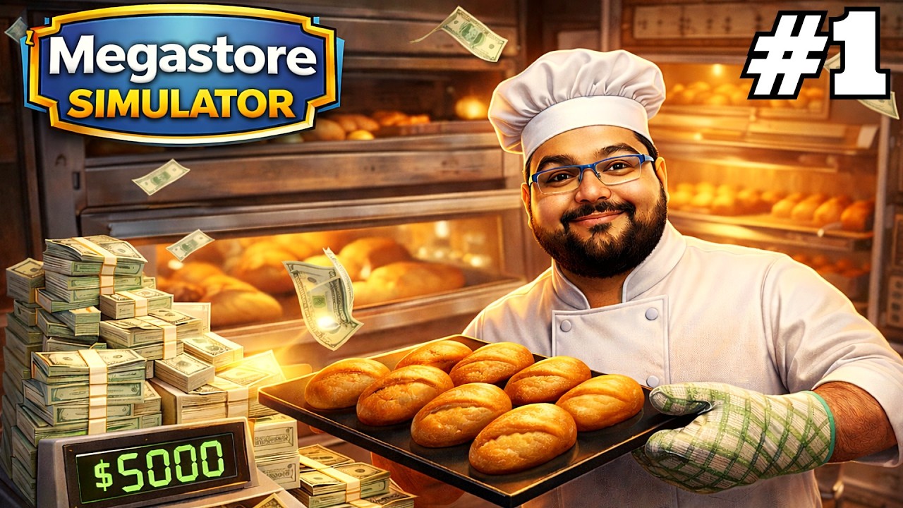 SADECE EKMEK SATARAK ZENGİN OLUYORUM / Megastore Simulator Türkçe Oynanış 2026 - Bölüm 1