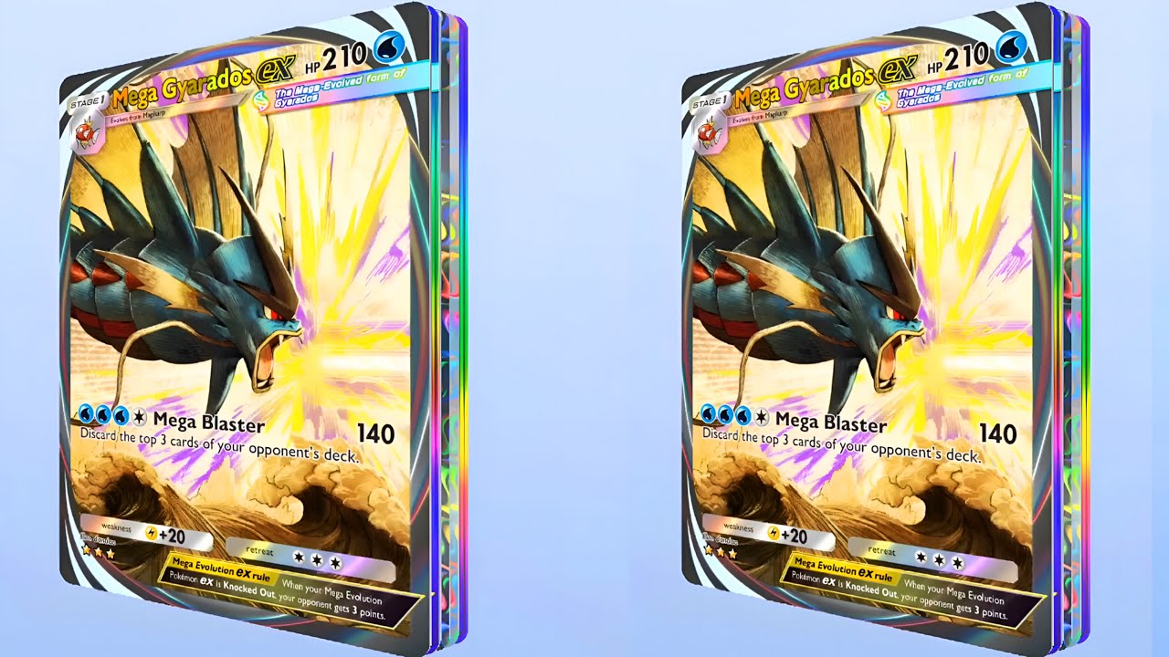 MEGA GYARADOS GOD PACK POKEMON TCG POCKET