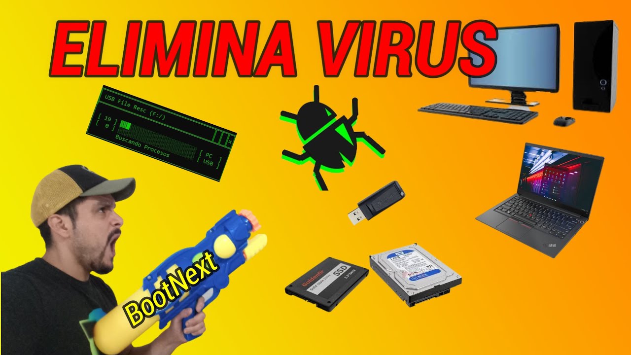 ELIMINA VIRUS /MALWARE/TROYANOS en tu PC  sin instalar PROGRAMAS / TUTORIAL
