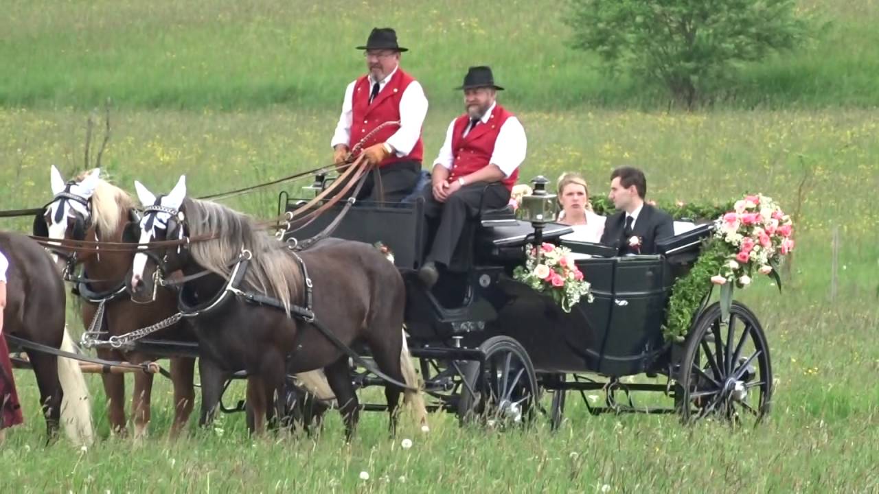 Hochzeitszug Sabrina & Manuel, Immenried 28.05.16