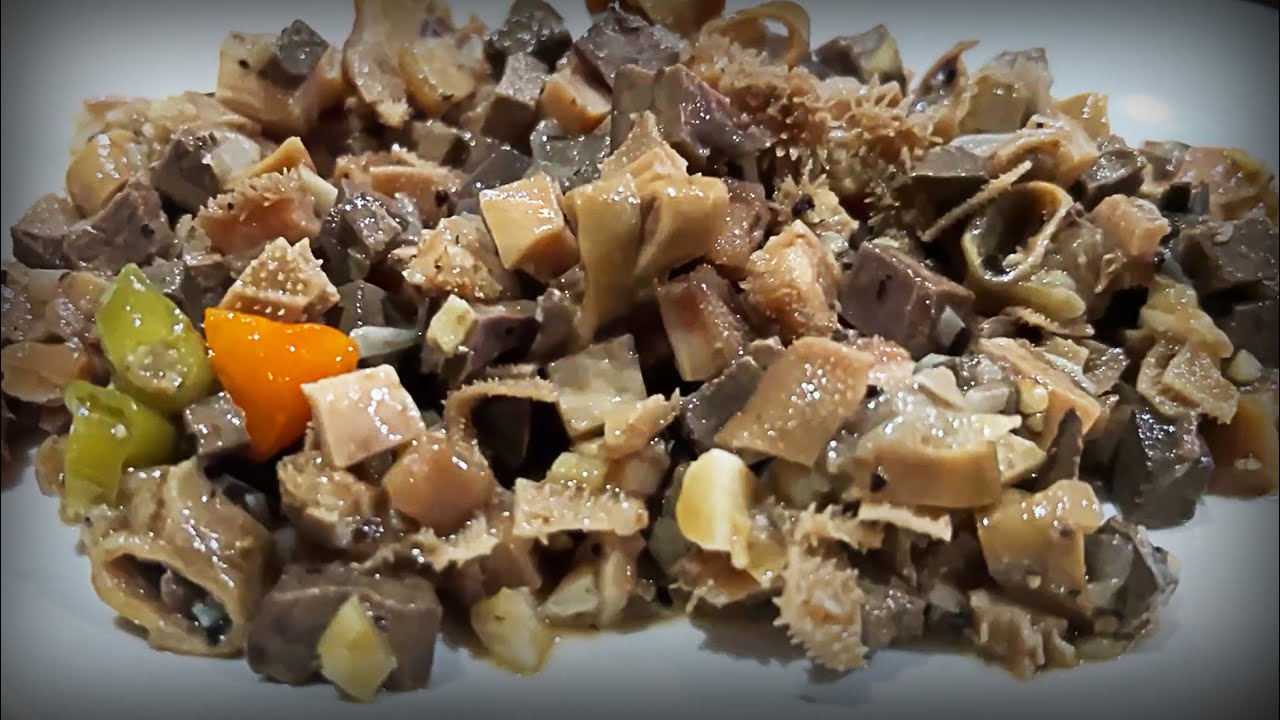 SINUNGGAOK NA LAMAN-LOOB NG BAKA... NAPAKASARAP DIN TULAD NG SINUNGGAOK NA KAMBING MGA KABAYAN...