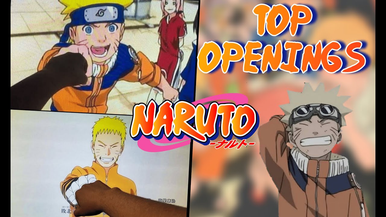 TOP 10 MEJORES OPENINGS DE NARUTO